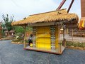 欧式风格售卖亭 商业街移动小卖部 美食街餐饮商品花车