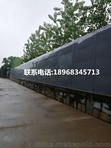 遵義鋁隔音屏 pc耐力板聲屏障供應(yīng) 鍍鋅板隔音屏障廠家圖片