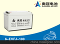 河北奥冠电动汽车蓄电池12V100AH