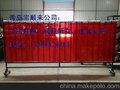 供应青岛防电焊弧光红色软门帘 即墨，平度，莱西，胶南