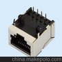 RJ45连接器 KLA1S109 LF 无灯无弹 千兆滤波器 90度DIP