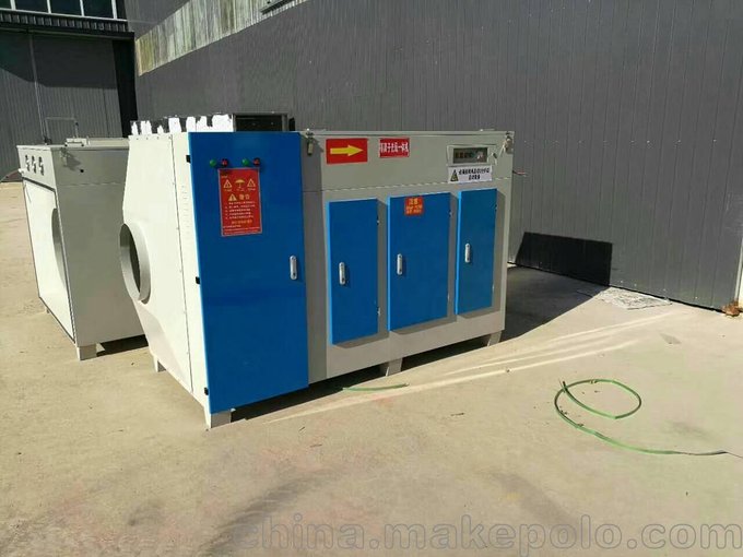 元潤等離子光氧一體機 光氧活性炭?jì)艋?光解除臭廢氣處理設備圖片