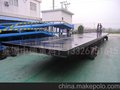 50吨平板拖， 重型平板拖车，重钢平板拖车，厂家定制