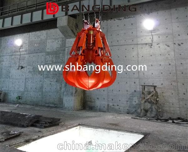 上海邦鼎BANGDING液壓多瓣抓斗 垃圾抓斗廠(chǎng)家 液壓抓斗圖片圖片