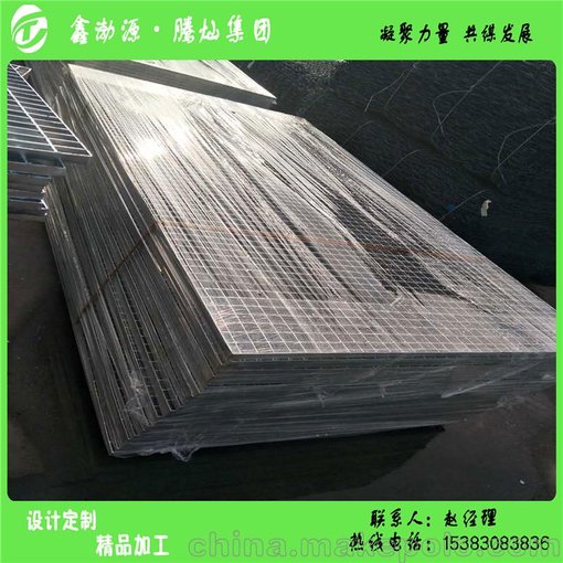 直銷鍍鋅防滑板 耐繡齒形格柵板異形水溝蓋板專業(yè)定做圖片