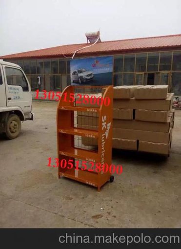 供應(yīng)廠家直銷品牌機油展示架sk吉克潤滑油展示架高檔新款圖片