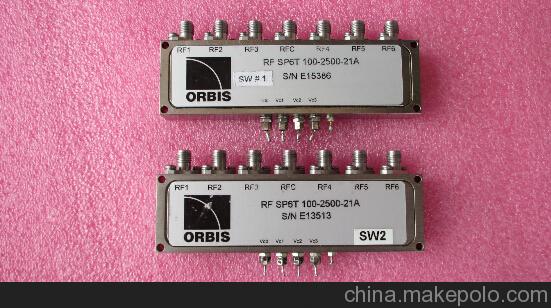 ORBIS RF 10-3000MHz 射頻 SP6T同軸電子PIN開關