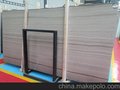 嘉岩石材 贵州雅典木纹 1.8cm加厚大理石板批发