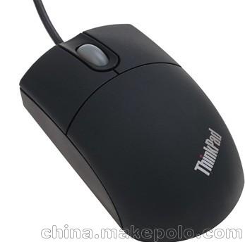 品質保證 ThinkPad 31P7410盒裝USB光電鼠標經典小黑鼠標