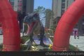 上海大型仿真恐龙出租侠战车出租