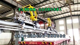 尿素顆粒全自動裝車機器人 山東顆粒全自動裝車機械手