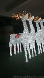 供应滴胶动物造型灯 圣诞装饰灯 滴塑发光麋鹿造型灯