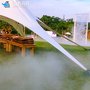 福建户外餐厅 露营地喷雾降温系统 高压喷雾降温 水雾降温