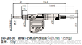 350-281-30三丰Mitutoyo千分尺测头MHN1-25MX