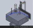 矿石烧结模拟试验装置,实验室用小型烧结杯