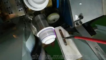 SC-1C塑料杯电晕处理机生产上视频