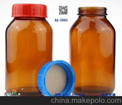 500ml棕色大口試劑瓶圖片