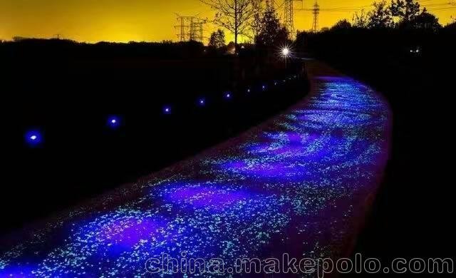 彩色透水混凝土路面制作方法 彩色混凝土增強劑廠家直供圖片