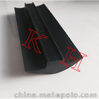 供應(yīng)光伏板t型防水壓條 太陽能光伏板橡膠密封條圖片