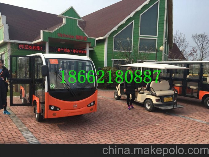 淮安旅游景區(qū)電瓶游覽車，電動(dòng)觀光車，8座11座14座電瓶車圖片