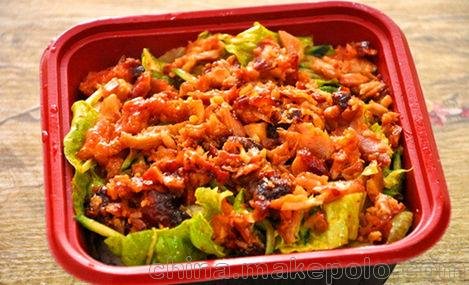 開發(fā)區(qū)正宗奧爾良烤肉拌飯 脆皮雞飯?zhí)厣觳图夹g培訓圖片
