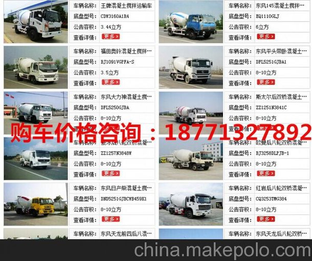 12方重汽豪沃水泥攪拌車價(jià)格圖片