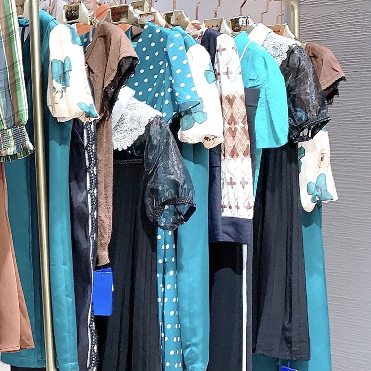 詩篇品牌折扣女裝直播貨源 茜可可尾貨