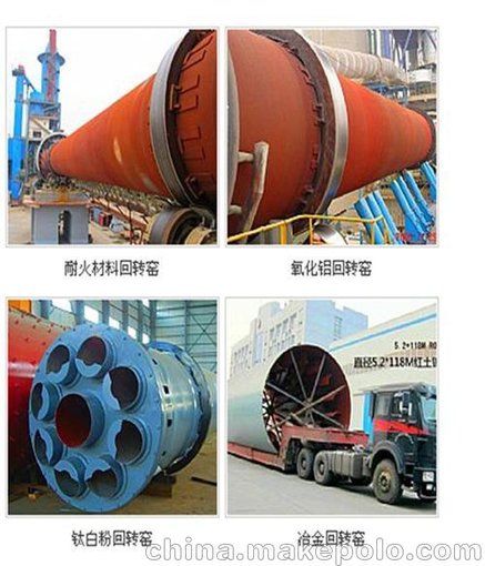 洛礦氧化球團(tuán)回轉(zhuǎn)窯型號(hào) 洛礦中泰實(shí)業(yè)圖片