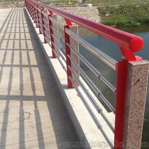 湖北厂家供应不锈钢桥梁护栏 河堤防护栏 河道护栏