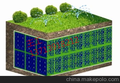供应贵州地区房地产建筑用组合式雨水渗透模块水池批发