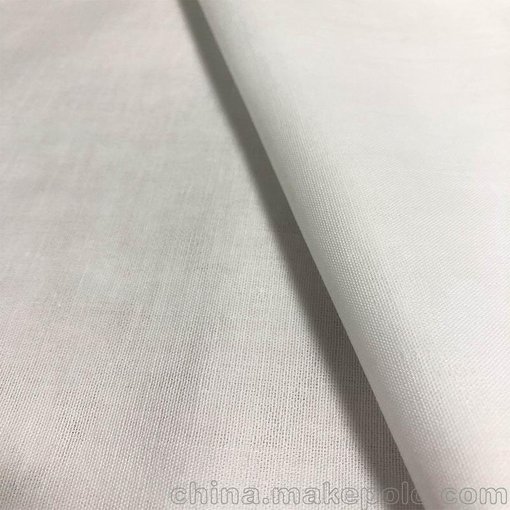 純棉服裝領(lǐng)襯 可定制輕薄型襯布 漂白全棉粘合襯圖片
