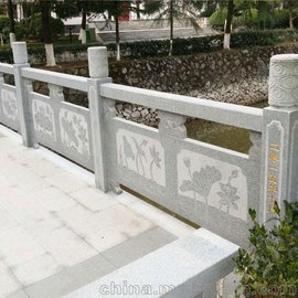 大理石欄桿 寺廟芝麻白欄桿 建筑護(hù)欄工程  護(hù)城河欄桿