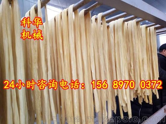廣西全自動(dòng)腐竹機(jī)器生產(chǎn)線，雙層腐竹加工機(jī)械設(shè)備，科華豆油皮機(jī)器圖片