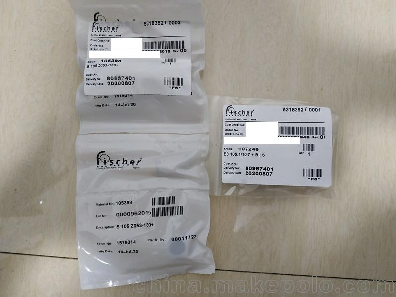 FISCHER 105398 S105 Z053-130+ 連接器 現貨