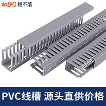 线槽 电控柜内线槽批发 pvc电线线槽免费拿样稳不落