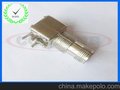 锌合金TNC-KWE射频同轴连接器，TNC锌合金射频母座