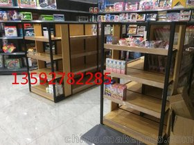 豪华型生活超市杰宝JB东莞货架铝合金面包柜透明糖果盒