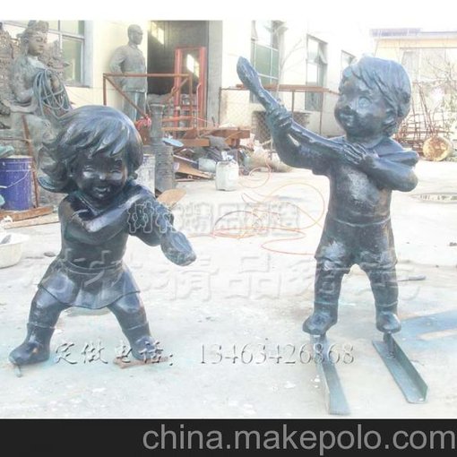 供應(yīng)校園景觀雕塑鑄銅鍛銅情景人物雕塑 西方人物鑄銅雕像圖片