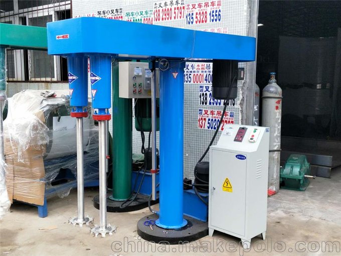東莞廠家直供18.5KW雙軸 高速分散機(jī) 實(shí)驗(yàn)室油漆涂料乳膠漆圖片
