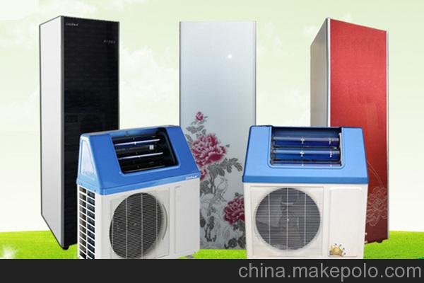 君特空氣能熱水器200升 品牌壓縮機,汽車(chē)烤漆防銹耐用,圖片