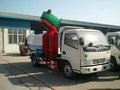 厂家东风多利卡5方挂桶垃圾车