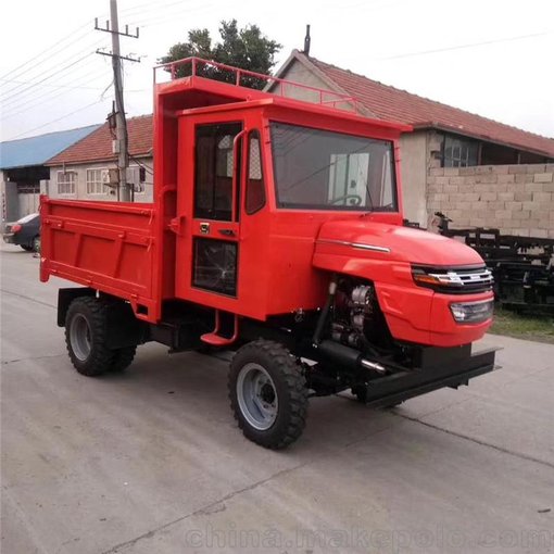 大噸位四不像農(nóng)用車廠家 單杠四驅(qū)四輪工程車 加高副板拖拉機車圖片