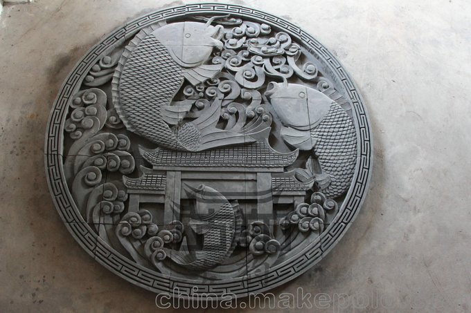 祁門(mén)古韻供應(yīng)--徽派磚雕 照壁 門(mén)樓 門(mén)頭 徽派建筑材料圖片