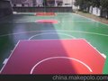 厂家直销水性丙烯酸材料  环保  耐磨  球场材料