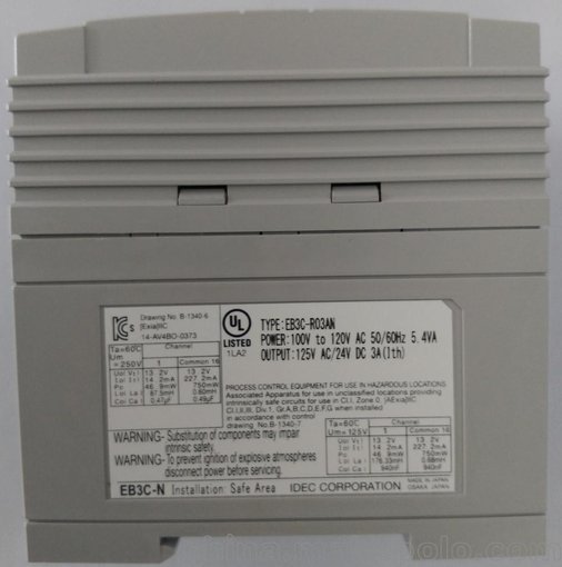 IDEC和泉EB3C繼電器安全柵EB3C-R03A EB3C-R03AN圖片
