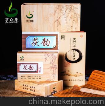京眾康茯茶茯韻-手筑原葉茯磚茶茯韻禮盒640g