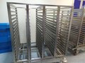 厂家定制 304不锈钢工具车 药企专用 不锈钢周转车 非标定做