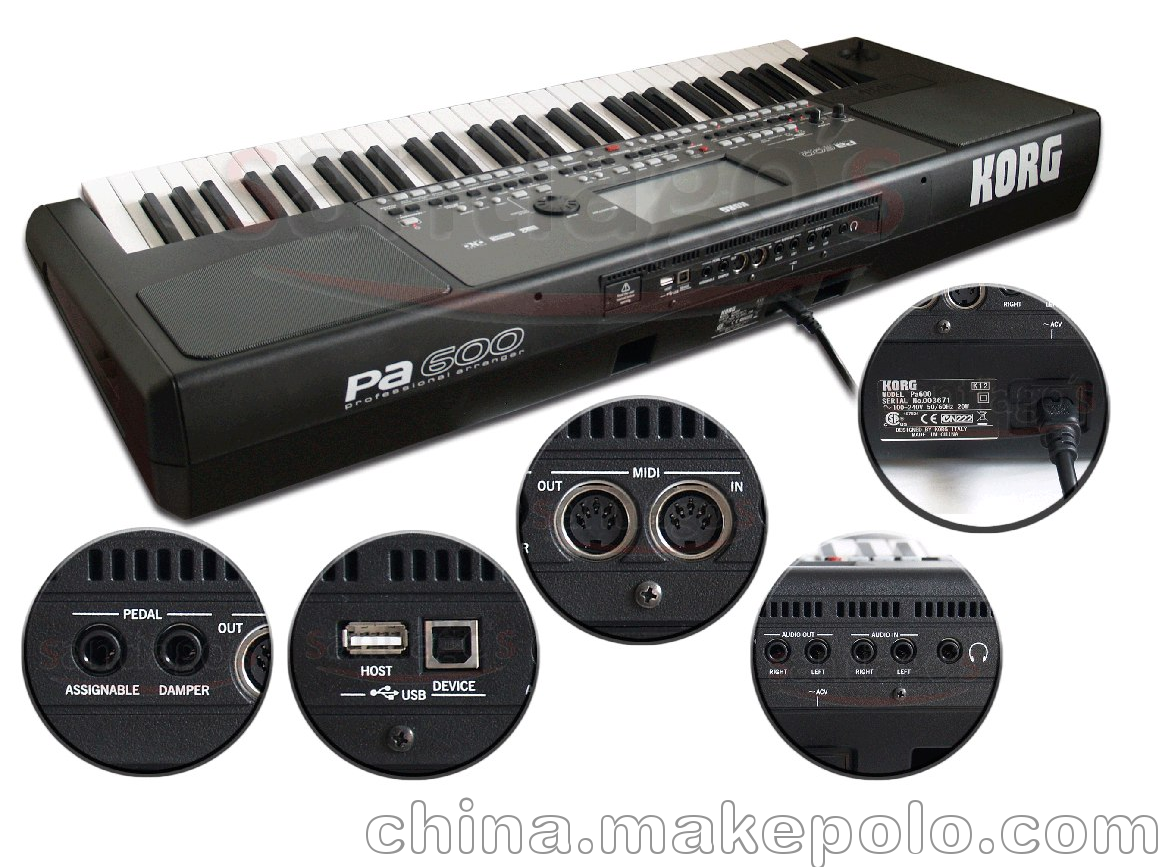 供應KORG PA600 編曲鍵盤