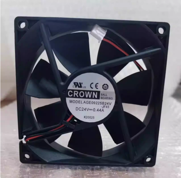 全新慣展風機CROWN  AGE08025B24U DC24V 0.4A 8CM