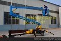 山东七运16m折臂式升降机 电动液压式升降平台  高空升降平台